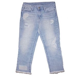 Stoned Washed High Waisted